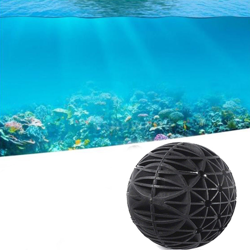 100Pcs 16mm Bio Balls Sponge Media Aquarium Fish Pond Canister Filter Fish