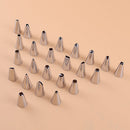 24pcs Cake Decorating Kit Tools Russian Piping Tip Set Pastry Nozzles B AXZ