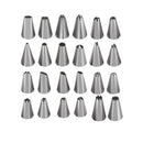 24pcs Cake Decorating Kit Tools Russian Piping Tip Set Pastry Nozzles B AXZ