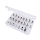 24pcs Cake Decorating Kit Tools Russian Piping Tip Set Pastry Nozzles B AXZ