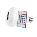 e27 Wireless Bluetooth Speaker Bulb Light  LED RGB  Lamp Remote TRY