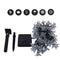 7M 50 LED Cherry Blossoms Peach Flower String Fairy Lights Christmas Party saf