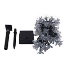 7M 50 LED Cherry Blossoms Peach Flower String Fairy Lights Christmas KXS