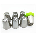 7Pcs Russian Tulip Flower Cake Icing Piping Nozzles Decorating Tips Baking FIL