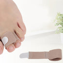 10pcs Toe Splint Straightener Toe Wrap Anti-Slip Toe Brace for Hammer Toe