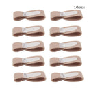 10pcs Toe Splint Straightener Toe Wrap Anti-Slip Toe Brace for Hammer Toe YGP