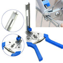 Hog Ring Plier Clips Staples Anti-slip Handle Stainless Steel Hand Tied TDA