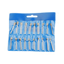 20PCS Diamond Burr Set Drill Bits Set for Tool Rotary Grinding Head