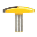 1pc Radius Horizontal Crown Router Bit 8 Handle Woodworking Cutters 1-1/2 HAF