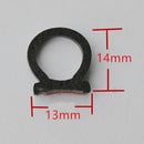 5Meter D-shape Car Motor Door Rubber Seal Strip Weatherstrip Hollow Sales