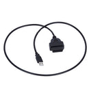 16Pins OBD2 to USB Port Charger Connector Adapter Cable Car Diagnostic Tools