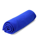 Big Bath Towel Deep Blue Quick-Dry Microfiber Sport Beach Swim Travel Soft HAA