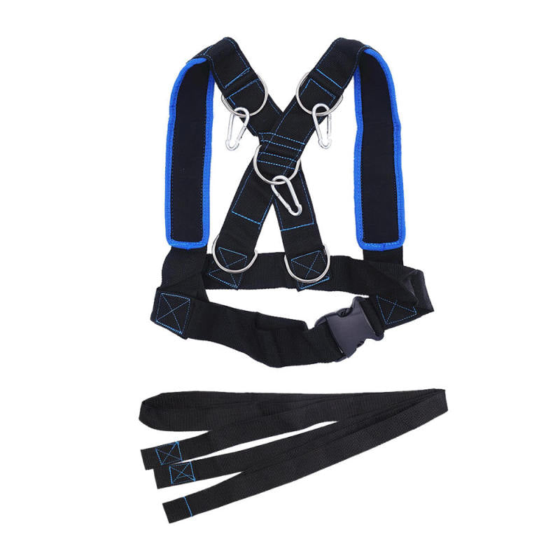 Fitness Resistance Band Snowmobile Strap Equipment LAF GXG