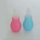 Nasal Aspirator Vacuum Sucker Silicone Infant Baby Nose Mucus Snot Clea XYT