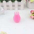Nasal Aspirator Vacuum Sucker Silicone Infant Baby Nose Mucus Snot Clea XYT