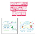 DIY Hollow Drawing Template Ruler Graffiti Drafting Tool Painting Kids CDT