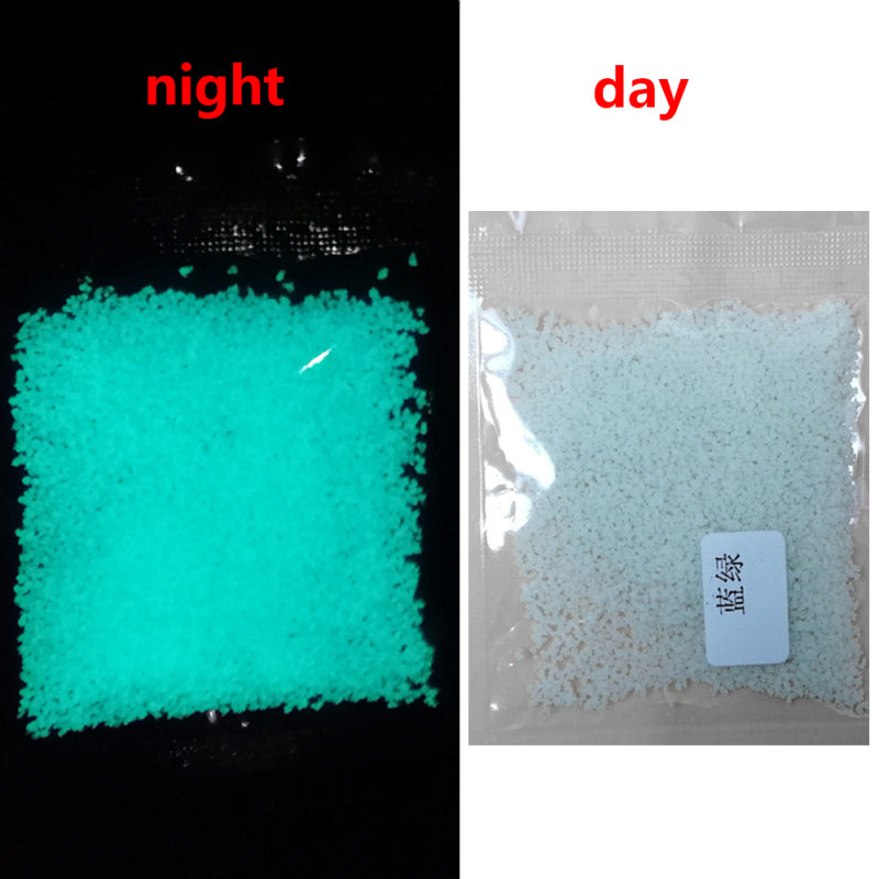 Glow In the Dark Luminous Coarse Sand Stone Fish Tank Aquarium Ornament