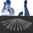100 Pcs 3ML Transparent Plastic Disposable Pipet Droppers Transfer Pipettes LZH