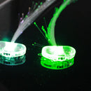 LED Light Up Hair Extensions Hairpin Fiber Optic Hair Clip Rave Party For Women