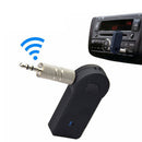 Wireless Bluetooth 3.5mm AUX Audio Stereo Musician With Car Receiver Adapt TAH