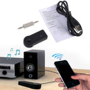 Wireless Bluetooth 3.5mm AUX Audio Stereo Musician With Car Receiver Adapt TAH
