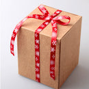 Red Grosgrain Ribbon Merry Xmas Tree Gifts Decorations for Gift or Hair-bows hgf