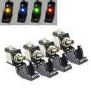 12VDC 20A 3 Pins Red LED Light Toggle Switch SPST ON/OFF For Car Truck Boat
