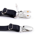 1Pair Men Garter Belt Leg Suspenders Shirt Braces Elastic Strap Non-slip Hot