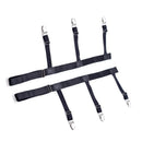 1Pair Men Garter Belt Leg Suspenders Shirt Braces Elastic Strap Non-slip Hot