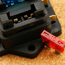 4 Way Car Vehicle Circuit Standard ATC Automotive Blade Fuse Box Block Holder