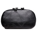 Bags Drawstring Black Casual Shoulder Bag Women Backpack Leather Tassels School