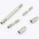 11Pcs Double Mouth Handheld Hand Drill Bit Pin Vice Chuck Twist Drill B EUZ
