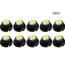 10x White Light T4.2 1SMD 1210 Instrument LED Light Bulb Panel Gauges Lamp MLI