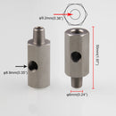 Oil Pressure Sensor 1/8'' Bspt Tee to NPT Adapter Turbo Supply Feed Line YGG