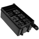 Automotive Car Fuse Relay Holder 12-Slot Relay Box 6 Relays 6 ATC/ATO Fuses ggfd