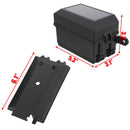 Automotive Car Fuse Relay Holder 12-Slot Relay Box 6 Relays 6 ATC/ATO Fuses ggfd