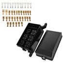 Automotive Car Fuse Relay Holder 12-Slot Relay Box 6 Relays 6 ATC/ATO Fuses ggfd