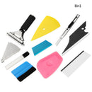 8-In-1 Car Window Tint Tools Vinyl Film Tinting Squeegee Scraper Applic HDK