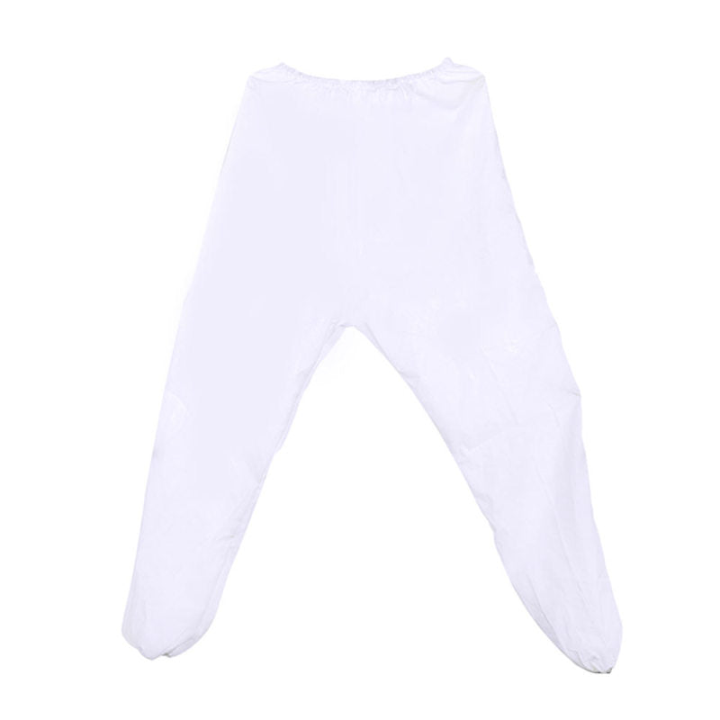 White Top + Pants Chemical Fiber Beekeeping Jacket Well Durable
