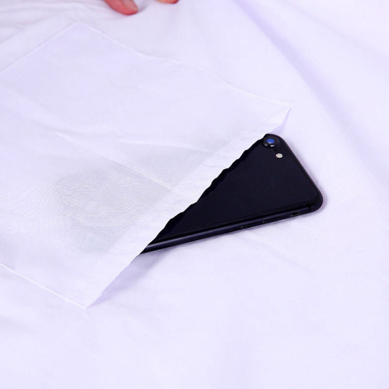 White Top + Pants Chemical Fiber Beekeeping Jacket Well Durable