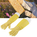 1 Pair Protective Bee Keeping Synthetic Leather Long Sleeves Glove 45*15cm CYX