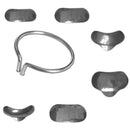 Dental TOR Matrix Bands Sectional Contoured Metal Matrice Wedge For Fillin BDE