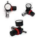 Spray Gun Air Regulator w/Pressure Gauge Diaphragm Control Auto Paint 1/4
