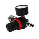 Spray Gun Air Regulator w/Pressure Gauge Diaphragm Control Auto Paint 1/4