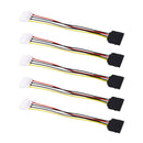 IDE/Molex/IP4/4-pin to SATA Power 15-pin Connector Converter Adapter Cab NBJ