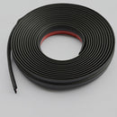 Sloping Shaped Car Door Seal Strip Rubber 4m Trunk Hood Edge Insulation