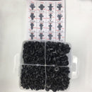 Universal Car Clip Side Skirt Bumper Door Trim Install Push Fastener 620pcs