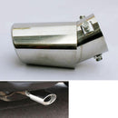 Car Universal Round Stainless Steel Chrome Exhaust Tail Muffler Tip Pipe vfg