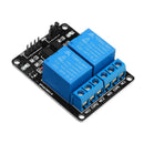 2-way 5V/12V Relay Module with Optical Coupler Isolation 50.5*38.5*18.5 NDT