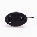 Black 3 In 1 Dual USB Adapter 2.1A Car Charger 100*56*35 mm sgf LBW